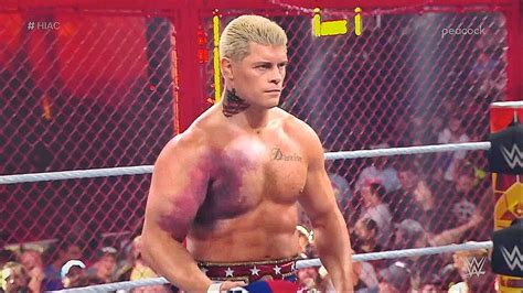 Cody Rhodes was also allegedly adamant about working through his injury. While the RAW Superstar had the option to miss Hell in a Cell, Rhodes apparently insisted on going ahead with WWE's ...